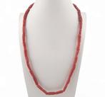 Koraal - Zilver - Halsketting - ambachtelijke bewerking, Antiek en Kunst