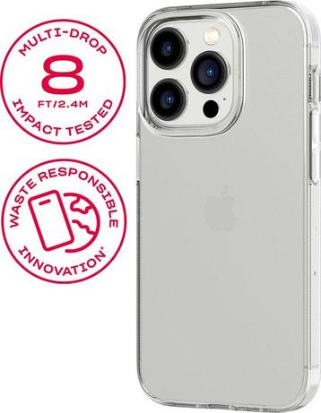 Tech21 Evo Lite Clear hoesje voor iPhone 14 Pro - Semi Tr... beschikbaar voor biedingen