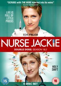 Nurse Jackie: Season 1 and 2 DVD (2011) Edie Falco cert 15 6, Cd's en Dvd's, Dvd's | Overige Dvd's, Zo goed als nieuw, Verzenden