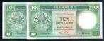 Hongkong. - 100 x 10 Dollars 1989 - Pick 191