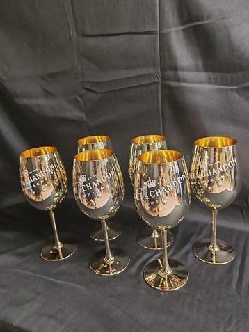 moet chandon - Verre à champagne (6) - impérial - Cristal beschikbaar voor biedingen