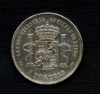 Spanje. Alfonso XII. 5 Pesetas 1875 DEM (Zonder