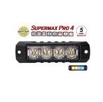 Supermax Pro 4 Dual Color Heavy Duty LED Flitser Super Fel 2, Ophalen of Verzenden, Nieuw