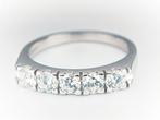 Zonder Minimumprijs - Ring - 14 karaat Witgoud - 0.83ct. tw., Handtassen en Accessoires, Ringen, Nieuw