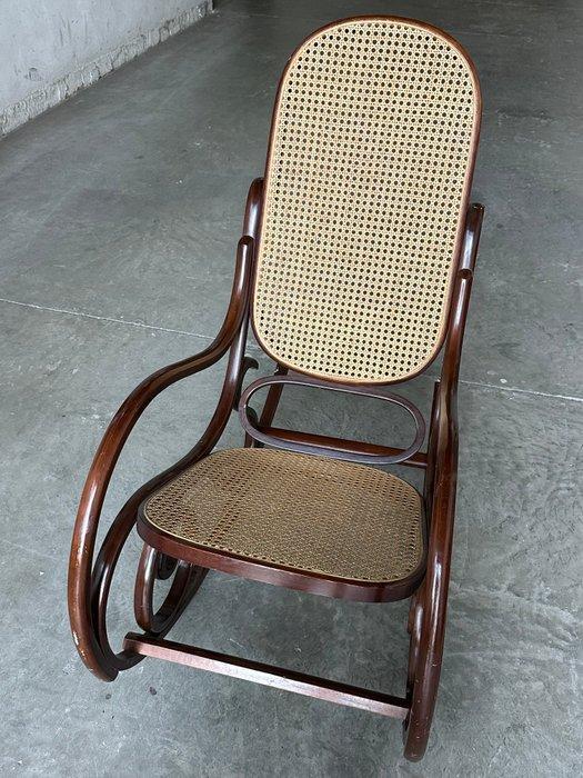 stile thonet - Schommelstoel - Hout, Wiener gras -, Antiek en Kunst, Kunst | Designobjecten