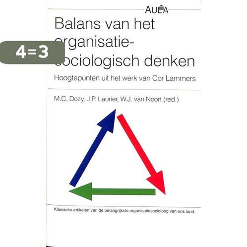 BALANS VAN SOCIOLOGISCH DENKEN 9789027431479 Jos Lammers, Boeken, Politiek en Maatschappij, Gelezen, Verzenden