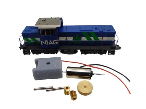 micromotor NM040C motor ombouwset voor Minitrix MaK G 1000, Hobby en Vrije tijd, Modeltreinen | N-Spoor, Gelijkstroom, Overige typen
