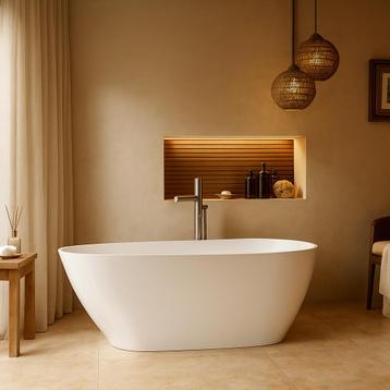Ligbad Peru  170 x 80 x 58 cm Vrijstaand Bad wit beschikbaar voor biedingen