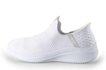 Skechers Instappers in maat 39 Wit | 5% extra korting, Skechers, Verzenden, Zo goed als nieuw, Wit