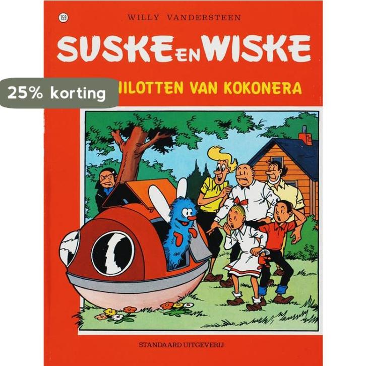 de Minilotten van Kokonera / Suske en Wiske / 159, Livres, BD, Envoi