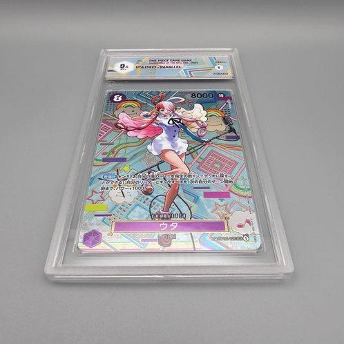 Mosaico: Uta [Secret] Parallel SP OP02-120 SEC Graded card -, Hobby en Vrije tijd, Verzamelkaartspellen | Overige