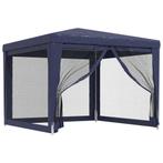 Blauwe Gazebo 3x3m | OP = OP | Van t Residue! (partytent), Tuin en Terras, Verzenden, Partytent, Minder dan 4 meter, Nieuw