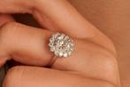 Ring - 14 karaat Witgoud - 2.73ct. tw. Diamant (Lab-grown) -, Handtassen en Accessoires, Ringen, Nieuw