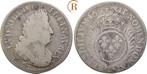 1/4 Ecu ueberpraegt 1694 Frankreich: Ludwig Xiv, 1643-1715:, Postzegels en Munten, Verzenden, België