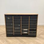 Schoolkast Marko met 28 bakjes, (hxbxd) 93x124x42 cm, beuken, Maison & Meubles, Armoires | Autre