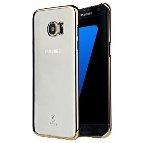 BASEUS Ultra Slim Shining Case Samsung Galaxy S7 Edge Goud, Télécoms, Téléphonie mobile | Housses, Coques & Façades | Samsung
