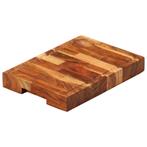 vidaXL Hakblok 30x21x4 cm massief acaciahout, Verzenden, Nieuw