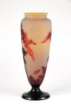 Emile Gallé, Établissements Gallé - Vase - Verre, Antiek en Kunst