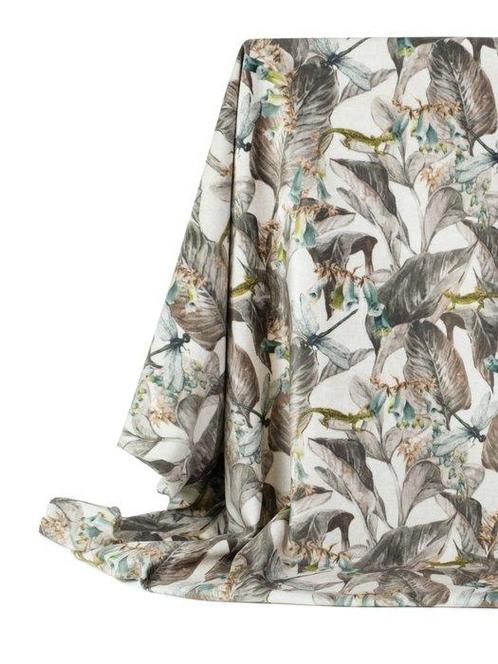 LE JARDIN DU SILENCE - Splendide Velours en Édition Limitée, Antiek en Kunst, Antiek | Tapijten, Tafelkleden en Textiel