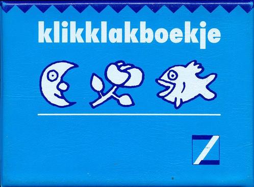 Klikklakboekje blauw gevuld (zie omschrijving), Livres, Livres scolaires, Envoi