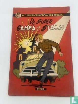 Jan Kordaat - De super gamma-straal - 1954, Boeken, Stripverhalen, Zo goed als nieuw, Eén stripboek, Verzenden