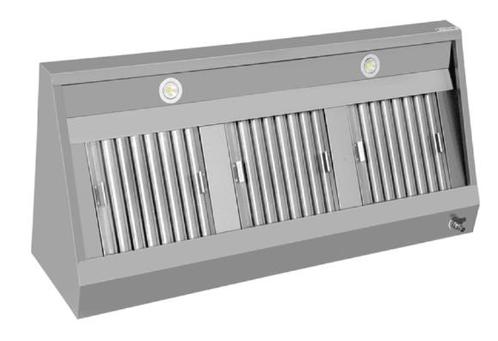 RVS Afzuigkap, wandmodel, 160cm, zonder motor, Elektronische apparatuur, Afzuigkappen