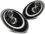 Koplampen Tube Lights | Porsche 911 (997) 2004-2009 | zwart, Auto-onderdelen, Verzenden, Nieuw, Porsche