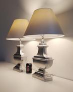 Big Vintage Trophy Table Lamps - Tafellamp (2) - Metaal