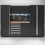Datona Werkbank 120 cm met gereedschapskast, smalle, Doe-het-zelf en Bouw, Ophalen of Verzenden, Nieuw