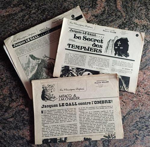 Jacques Le Gall - Le Secret des templiers + Jacques Le Gall, Boeken, Stripverhalen