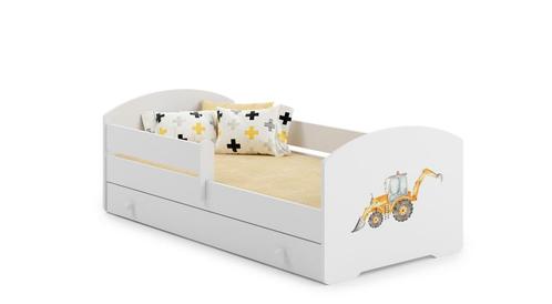 Stoer Kinderbed Tractor 160x80 - Retour Deal - Voor Klein..., Kinderen en Baby's, Kinderkamer | Bedden, 70 tot 85 cm, 160 tot 180 cm