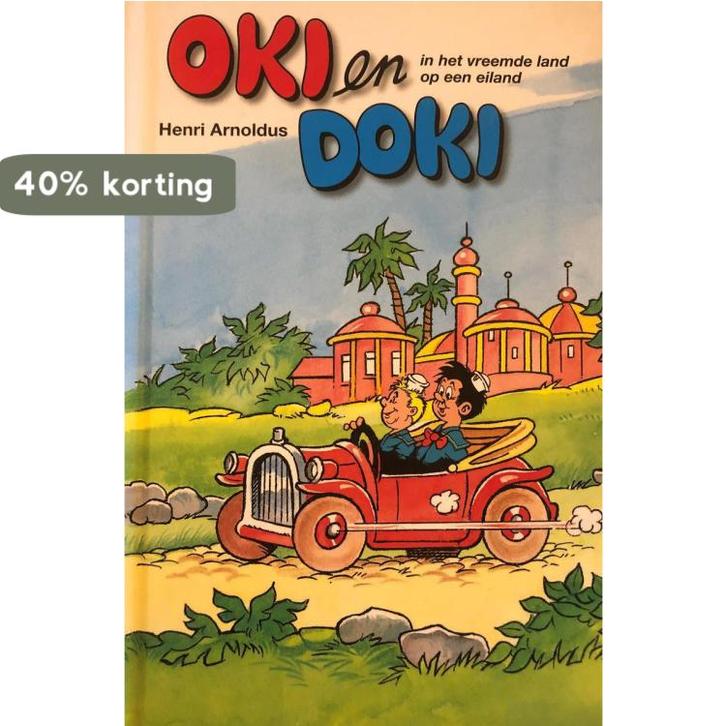 Oki en Doki 2 in 1 In het vreemde land - Op een eiland, Boeken, Literatuur, Zo goed als nieuw, Verzenden