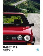 1987 VOLKSWAGEN GOLF GTI 16V BROCHURE FRANS, Livres
