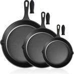 2dekans | Castex Gietijzeren Pan Tri-Set - Cast Iron Skillet, Ophalen of Verzenden, Nieuw