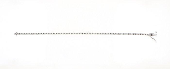 Zonder Minimumprijs - Armband - 18 karaat Witgoud - 1.60ct., Handtassen en Accessoires, Armbanden