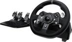 Logitech G920 Driving Force Racing Wheel + Pedalen, Consoles de jeu & Jeux vidéo, Ophalen of Verzenden