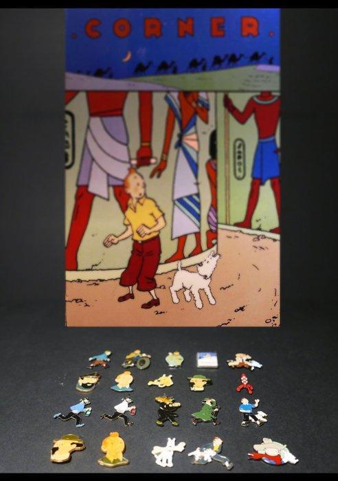 Corner - Tintin - 21 - PLV Corner - (dessin inédit Hergé :, Boeken, Strips | Comics