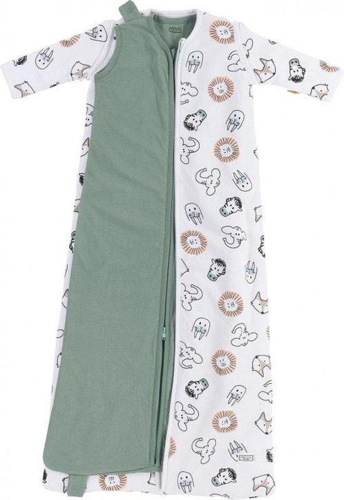 Meyco - Baby slaapzak 4 seizoenen - Animal - Wit/Multi -..., Kinderen en Baby's, Dekens, Slaapzakjes en Inbakerproducten, Nieuw