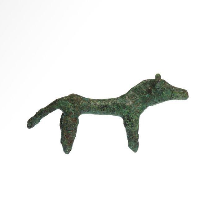 Oud-Grieks, Geometrische Periode Brons Paard, Antiek en Kunst, Antiek | Overige Antiek