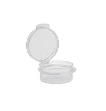 Plastic bakjes met deksel 5ml  Transparant     5 stuks beschikbaar voor biedingen