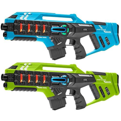 Light Battle Connect Lasergame set - 2 Lasergeweren, Kinderen en Baby's, Speelgoed | Buiten | Actiespeelgoed, Nieuw, Ophalen of Verzenden