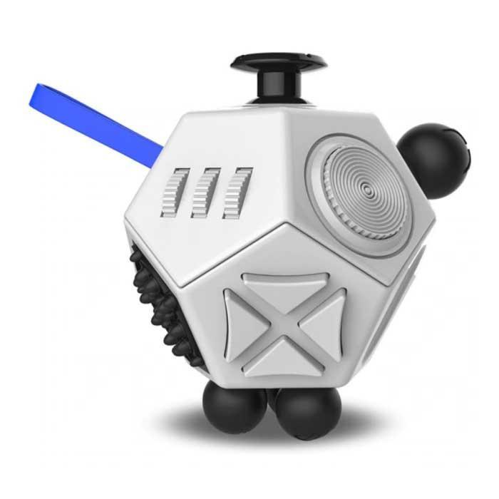 Friemelkubus 12 Zijden - Fidget Anti Stress Speelgoed, Telecommunicatie, Mobiele telefoons | Toebehoren en Onderdelen, Nieuw, Verzenden