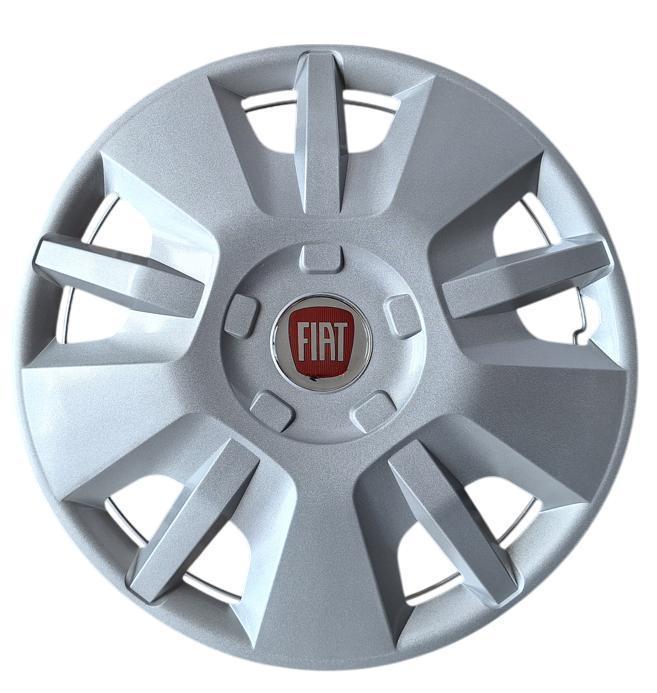 Wieldoppen set 4 stuks Camper Fiat ducato 15 Inch Rood, Auto diversen, Wieldoppen, Nieuw, Verzenden