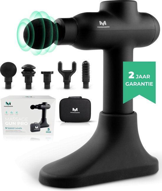2dekans | Massagerr® Massage Gun PRO - Massage Apparaat, Sport en Fitness, Massageproducten, Ophalen of Verzenden