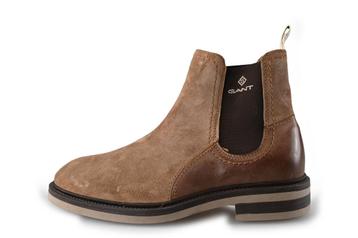 Gant Enkellaarzen in maat 40 Bruin | 5% extra korting, Bruin, Verzenden, Overige typen, Zo goed als nieuw