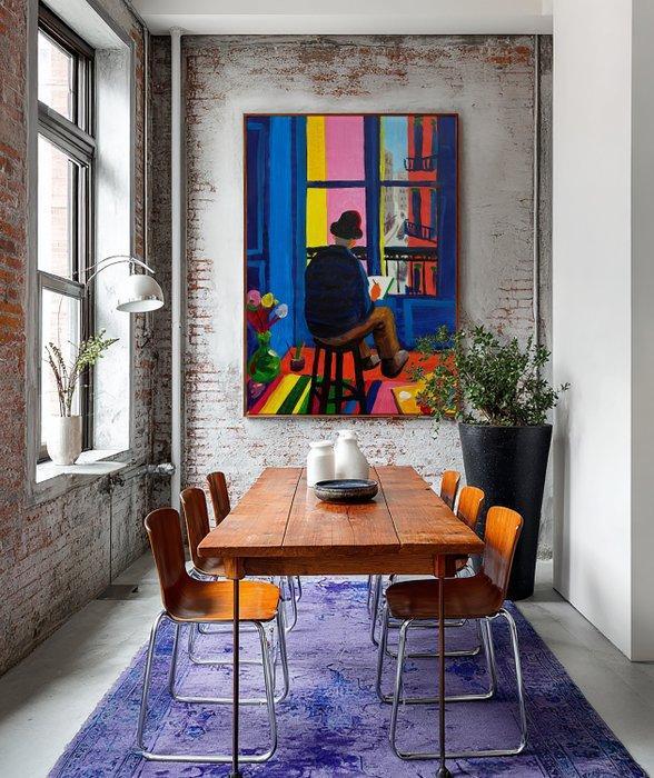 E. García - EL DIBUJANTE XL (NO RESERVE), Antiek en Kunst, Kunst | Schilderijen | Modern