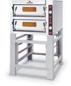 Pizzaoven | Elektrisch | INOX | 4+4 Ø33cm | 9kW |, Verzenden, Nieuw in verpakking