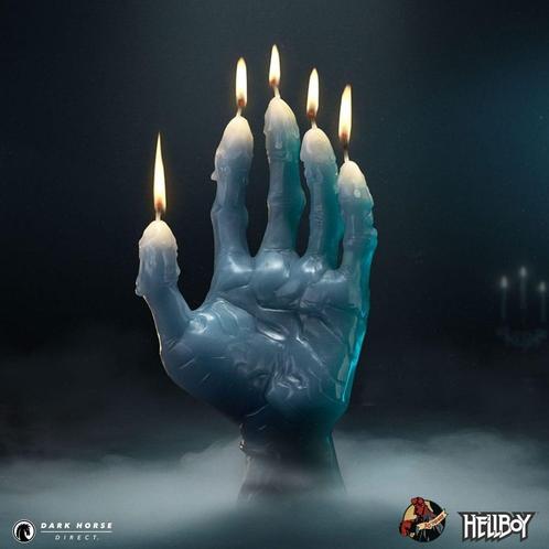 Hellboy Candle Hand of Glory 23 cm, Collections, Cinéma & Télévision, Enlèvement ou Envoi