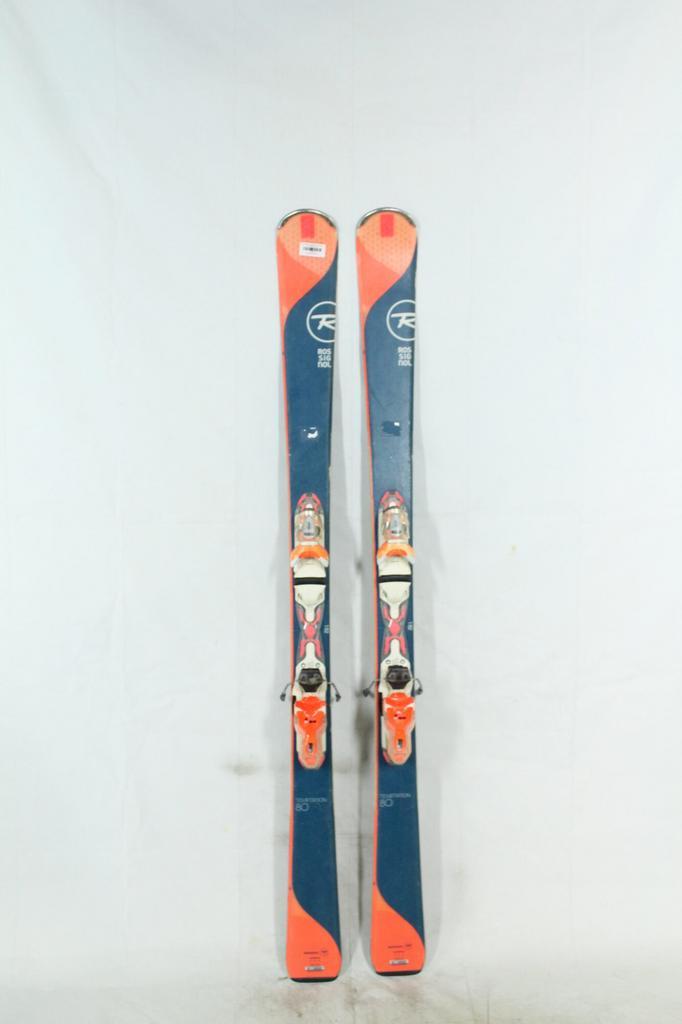 Refurbished - Ski - Rossignol Temptation 80 blue - 152, Sport en Fitness, Skiën en Langlaufen, Ski, 140 tot 160 cm, Gebruikt, Rossignol
