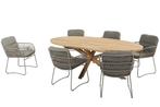 4 Seasons Outdoor Murcia dining set olijfgroen met